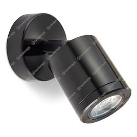 Collingwood LED Adjustable Wall Spots - black - 240v