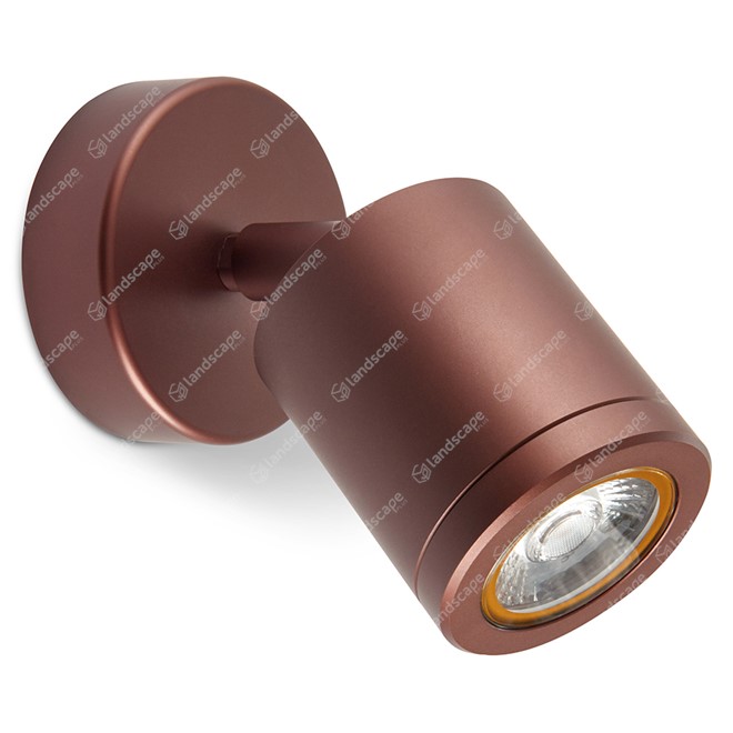 Collingwood LED Adjustable Wall Spots - bronze - 240v