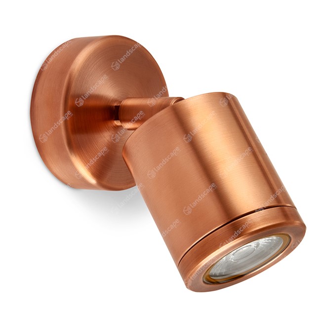 Collingwood LED Adjustable Wall Spots - copper - 240v