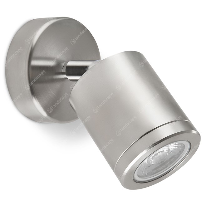 Collingwood LED Adjustable Wall Spots - s/steel - 240v