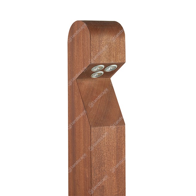 Collingwood Bespoke Wooden Bollards - Sapele - 240v