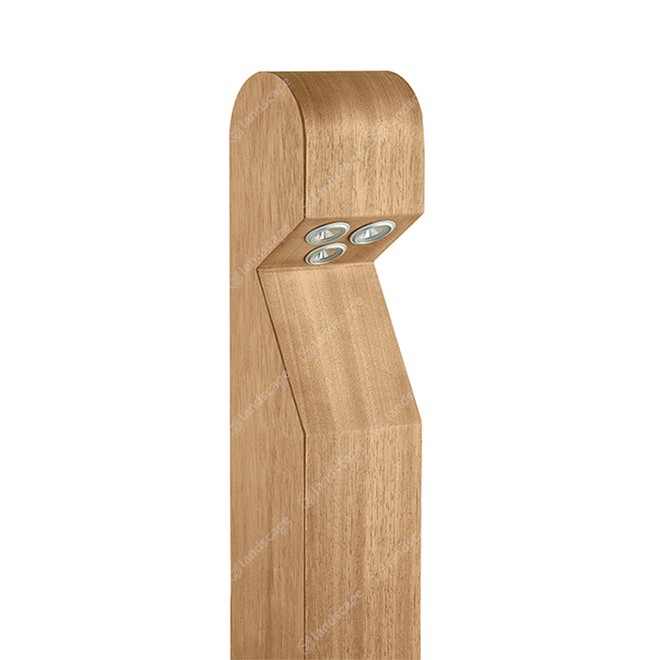 Collingwood Bespoke Wooden Bollards - Iroko - 240v