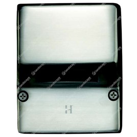 Hunza PURE LED Mouse Lights Square - s/steel