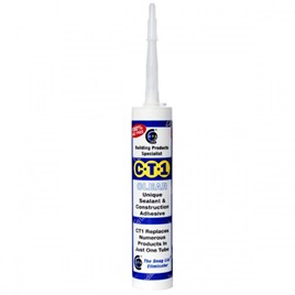 CT1 Exterior Adhesive Sealant - white
