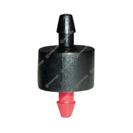 In-line Dripper (red/black) - 4mm