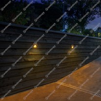 LightPro Plug & Play LED Kuma Wall Lights - Black