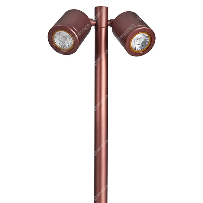 Collingwood LED Twin Pole Lights - bronze - 350mA/700mA
