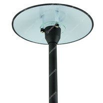 Ortus Mushroom Path Lights - black alu