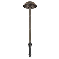 Collingwood LED Mushroom Lights - brass - 24v