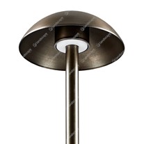 Collingwood LED Mushroom Lights - brass - 24v