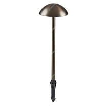 Collingwood LED Mushroom Lights - brass - 24v