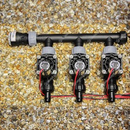 Hunter Latching Manifold Kits - 9v - 25mm Inlet - 19mm Outlet