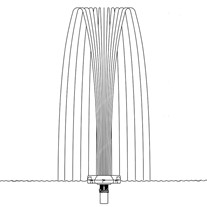 Otterbine Rocket Lake Aerating Fountains