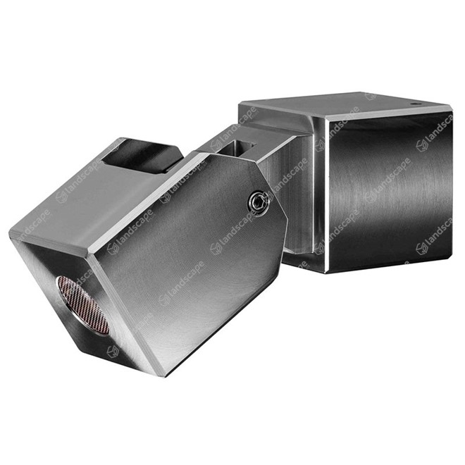 Hunza PURE LED Cube Wall Spot Lights - s/steel