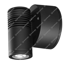 Hunza PURE LED High Power Wall Downlights - Eco black