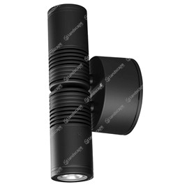 Hunza PURE LED High Power Pillar Lights - Eco black
