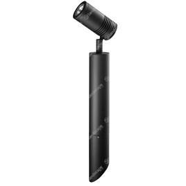 Hunza PURE LED High Power Adjustable Spike Spots - 240v - Eco black