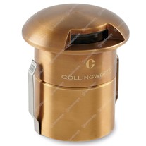 Collingwood LED Micro Marker Lights 1 Quarter - antique brass - 350mA/700mA