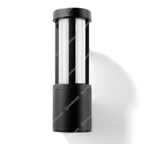 Collingwood LED Pagoda Wall Lights - black - 240v
