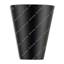 Collingwood LED Cone Up/Down Wall Lights - black - 240v