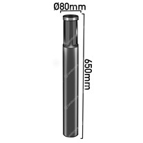 Collingwood LED Bollard Lights 650mm - black - 240v