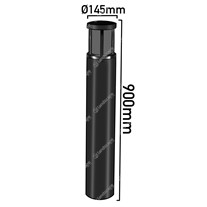 Collingwood LED High Power Bollard Light 900mm - black - 240v