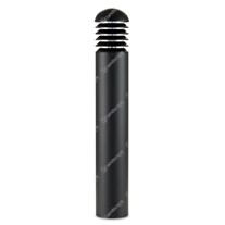 Collingwood LED High Power Louvre Bollard Light 900mm - black - 240v