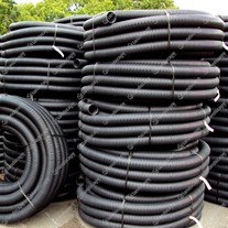 Perforated Land Drainage Coils - 80mm
