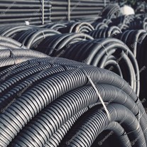 Perforated Land Drainage Coils - 100mm