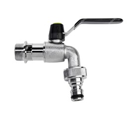 Chrome Plated Bib Taps
