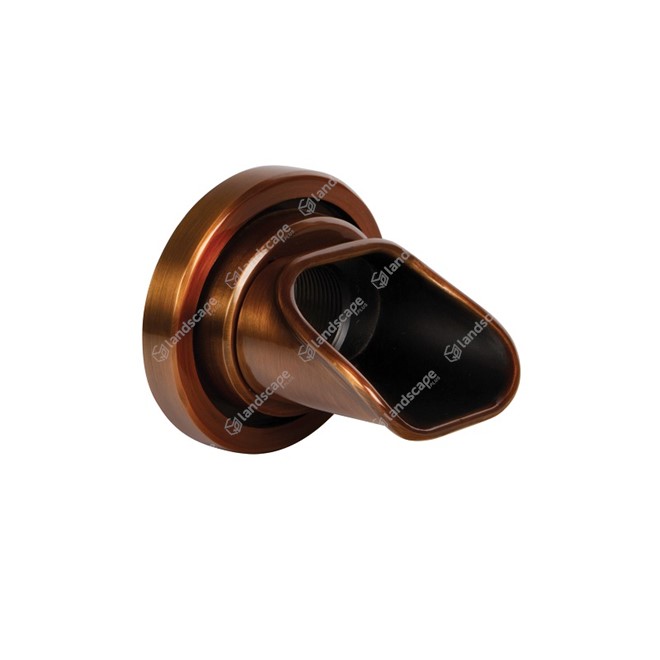 Oase Formal Spillway wall spout - ellipse - copper