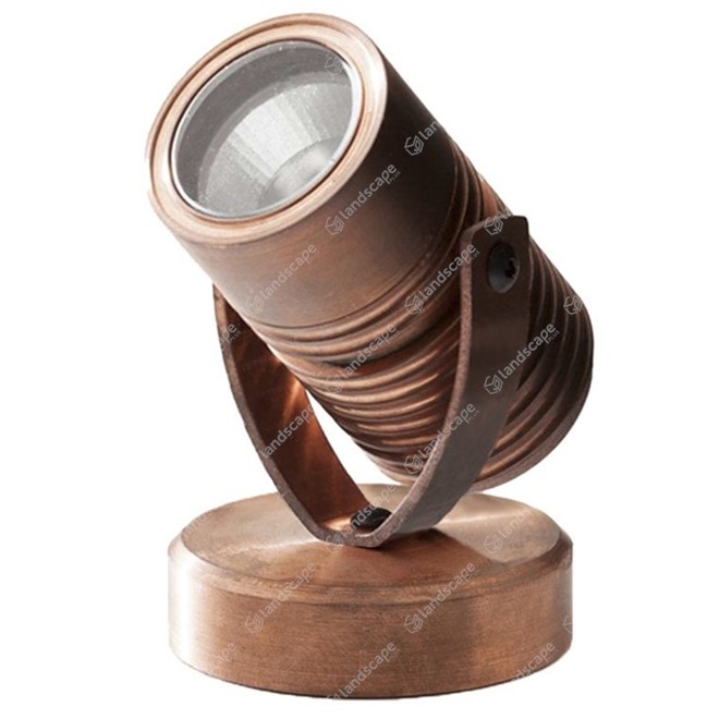 LuxR M2 LED Pondlights (with weighted base) - copper - 12v
