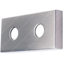 Double backplate for Collingwood mini wall spots