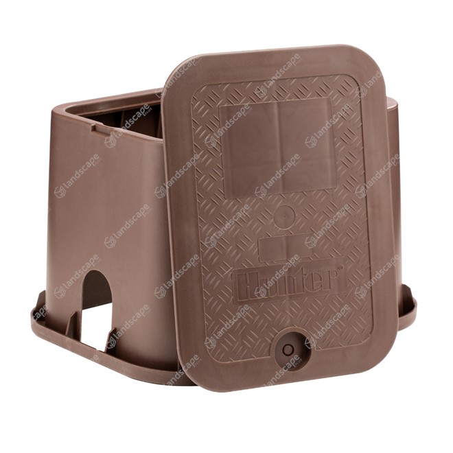 Hunter Rectangular Valve Boxes with Brown Lid