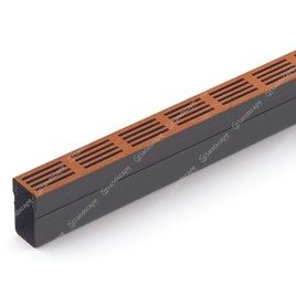 ACO ThresholdDrain® Channel - Corten Steel Grating