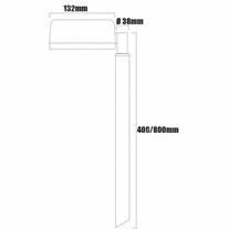 Hunza Single Border Lights - Eco Black