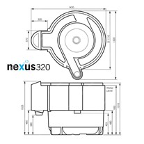Nexus320+ Dimensions Diagram