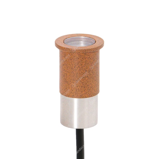 Hudson Micro Inset Lights with Glare Shield - corten
