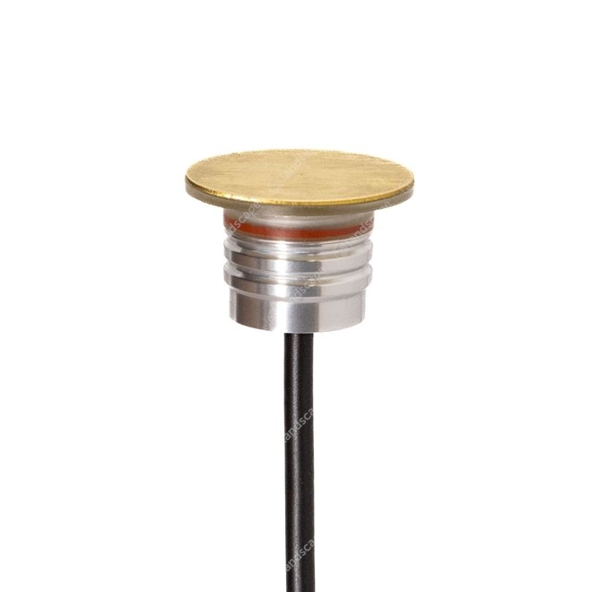 Hudson Recessed Halo Lights - brass