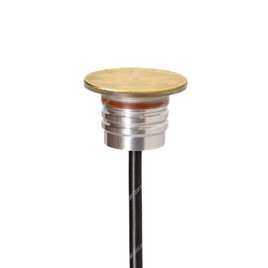 Hudson Recessed Halo Lights - brass