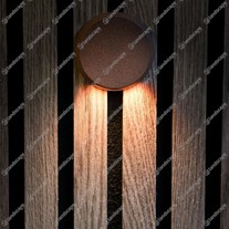 Hudson Large Path Marker Lights - corten