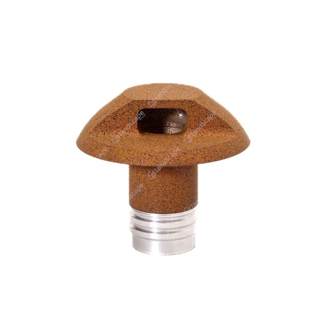 Hudson Recessed Eyelid Lights - corten