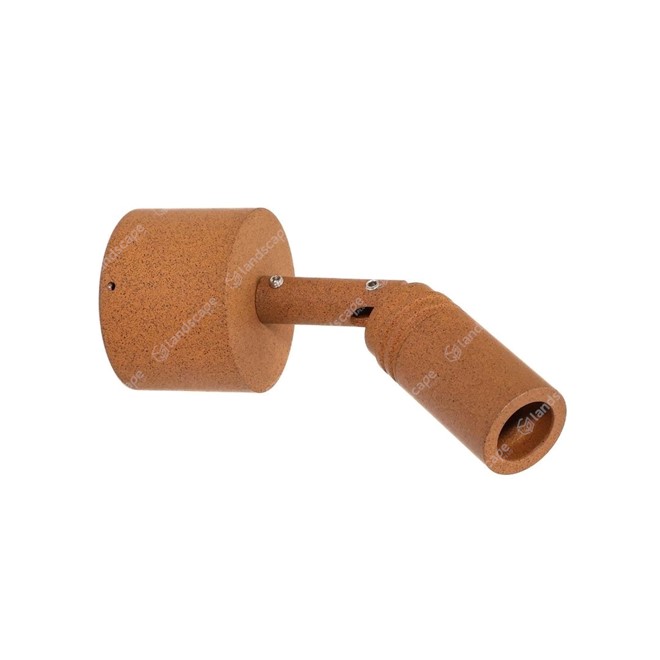 Hudson Adjustable Wall Spot Lights - corten