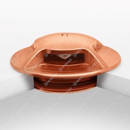 Hunza PURE LED SLIM Recessed Path Lights 1-4 Quarters (with canister) - copper