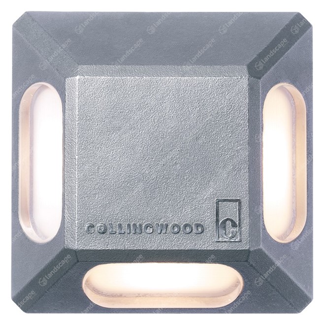 Collingwood LED Cats Eye Lights 3 Quarters - cast s/steel - 350mA