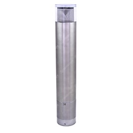 Hunza Surface Mounted Bollard Lights - s/steel
