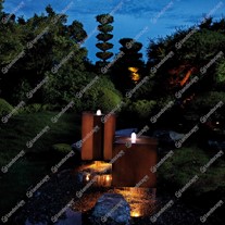 Stands for Oase Corten Cube Water Features - s/steel