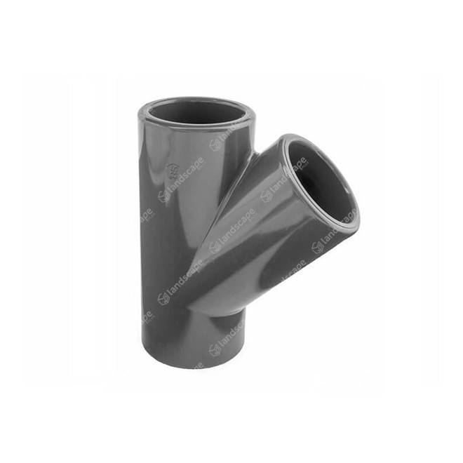 Imperial PVC Solvent Weld Tees - 45°