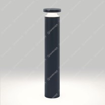 Delta Bazil Halo Bollard 715mm - Dark Grey