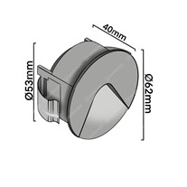 Dimensions: Delta Logic Mini Round Step Light